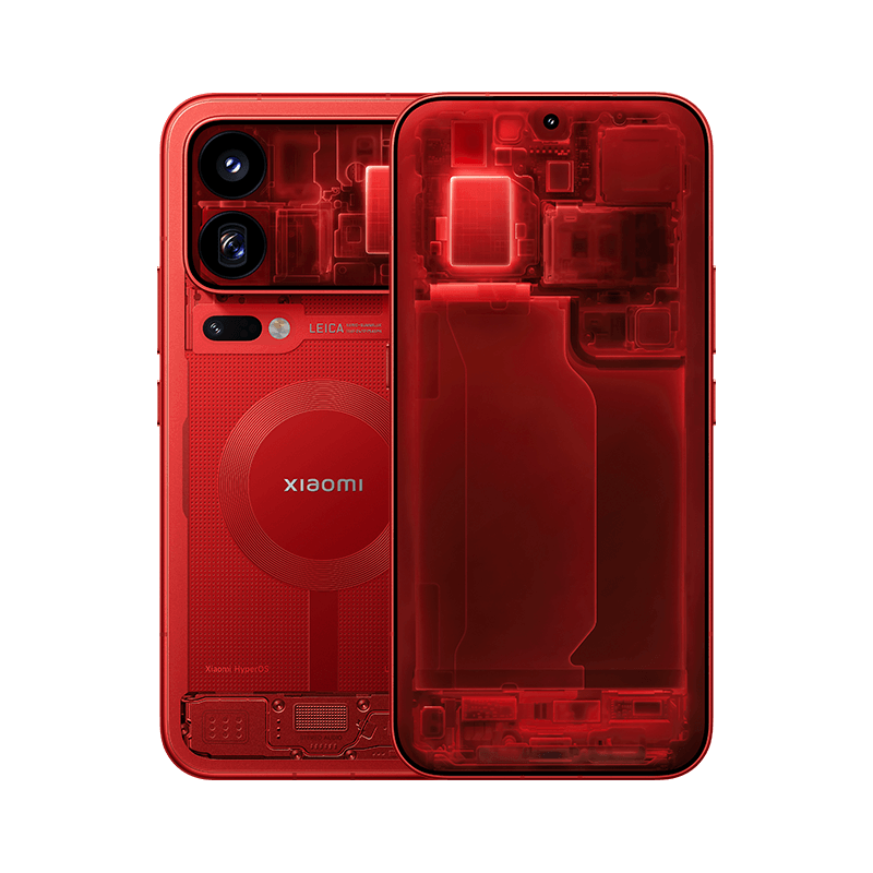 Xiaomi 18 Pro Max Special Edition قرمز شفاف